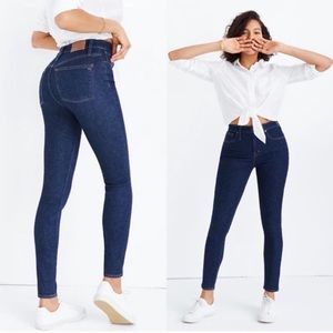 Madewell curvy high rise skinny jeans